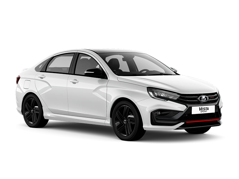Купить Lada Vesta Sport в Краснодаре - Белый "Ледниковый" (221)